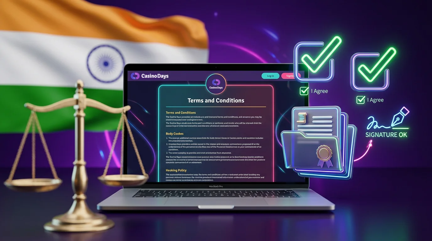 Casino Days India platform terms and policies
